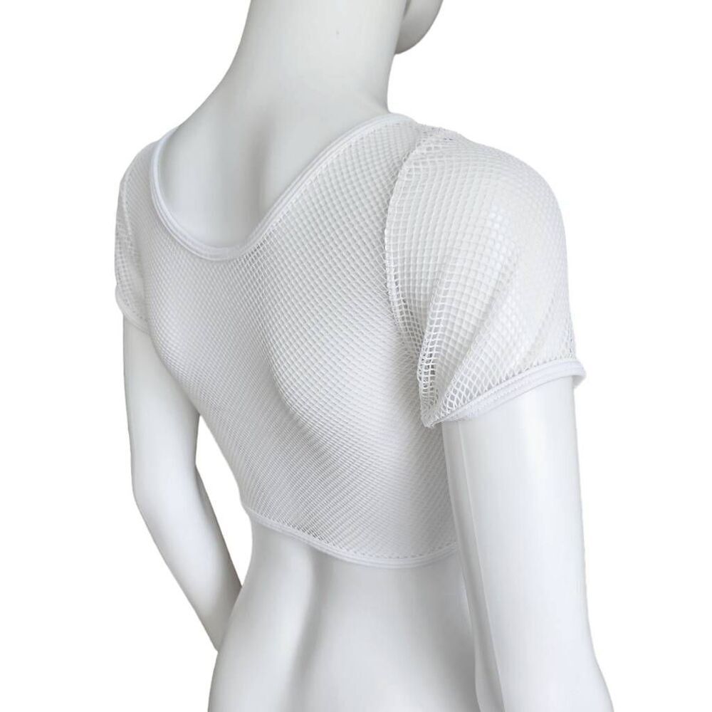 fishnet micro crop top - Picture 4 of 4